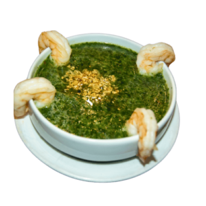 ملوخية بالجمبري